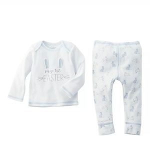 Mud Pie My First Easter Two-Piece Set Boy 0-3 M